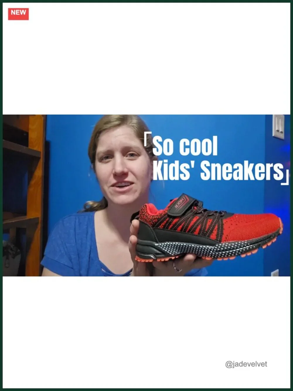 Kids Sneakers Boys Girls Running Shoes Breathable Lightweight Hook & Loop